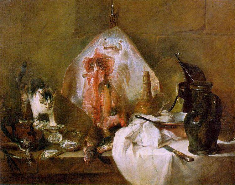 Jean Baptiste Simeon Chardin The Skate